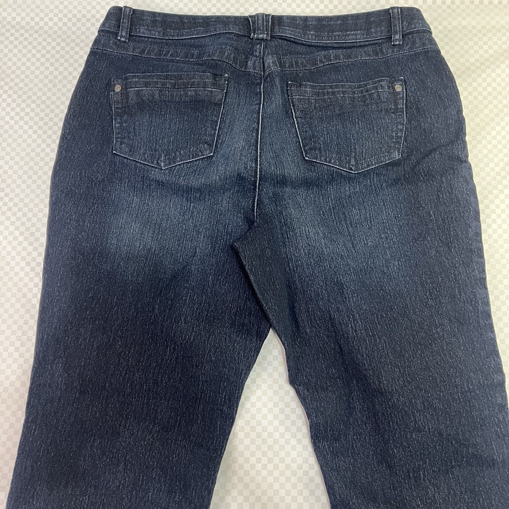 womens CATO premium stretch straight leg size 14 blue jean - Picture 5 of 13